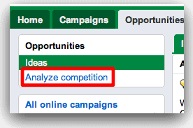Analyze Competition