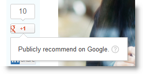 Google +1 button not logged in