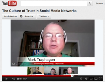 Culture of Trust in Social Media Networks video