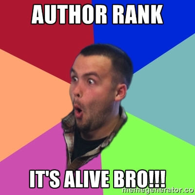author rank is alive omg