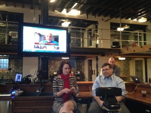 Amy Lewis & Marty Smith at Raleigh SEO Meetup