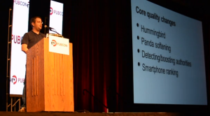 Matt Cutts keynote at Pubcon 2013 Las Vegas