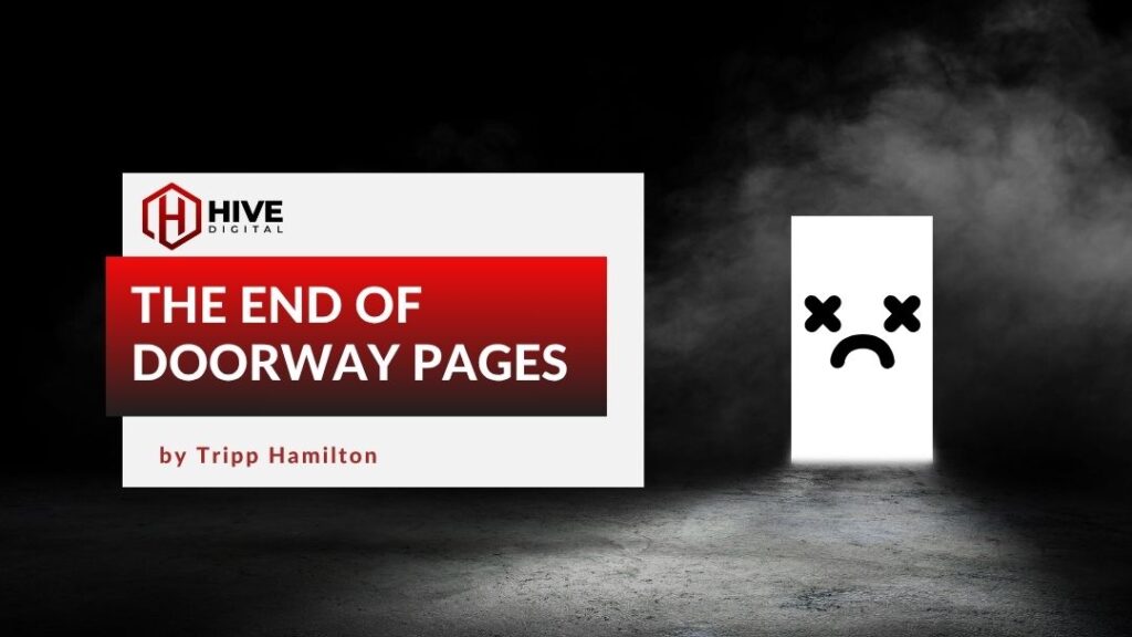 the end of doorway pages