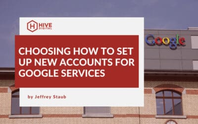 Choosing How to Set Up New Accounts for Google Services