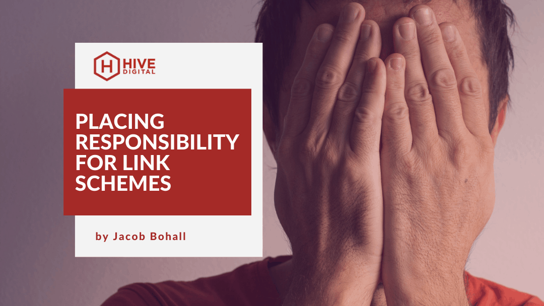 Where Should We Place Responsibility for Link Schemes?