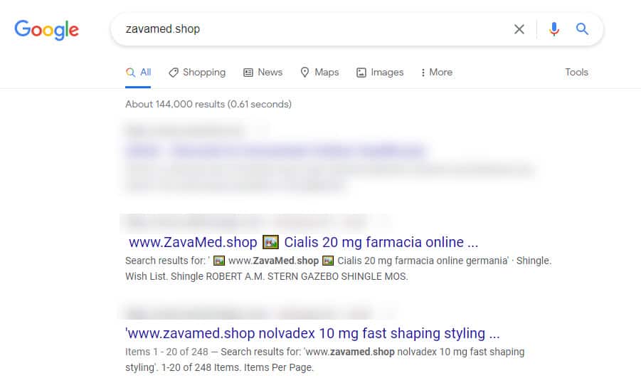 search-spam-injection search form submission spam