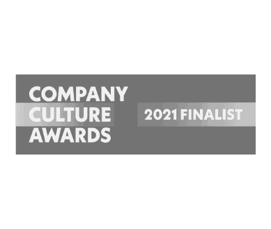 2021 Company Culture Awards Finalist - greyscale 82pct