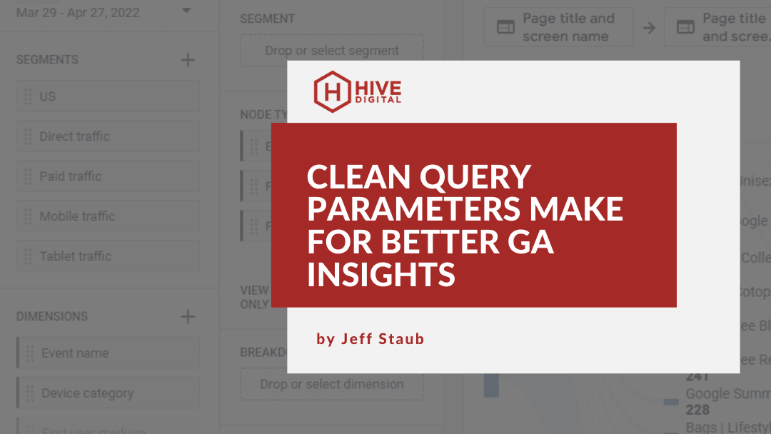 Cleaning Up Query Parameters In Google Analytics