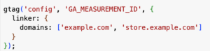 GA Cross Domain Tracking