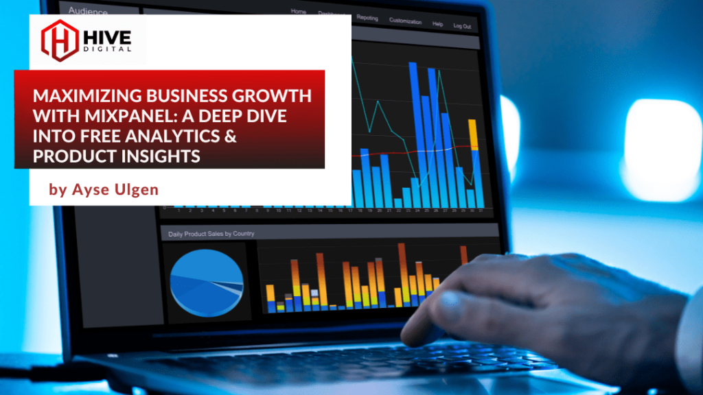 Web analytics dashboard displaying data visualizations and performance metrics."