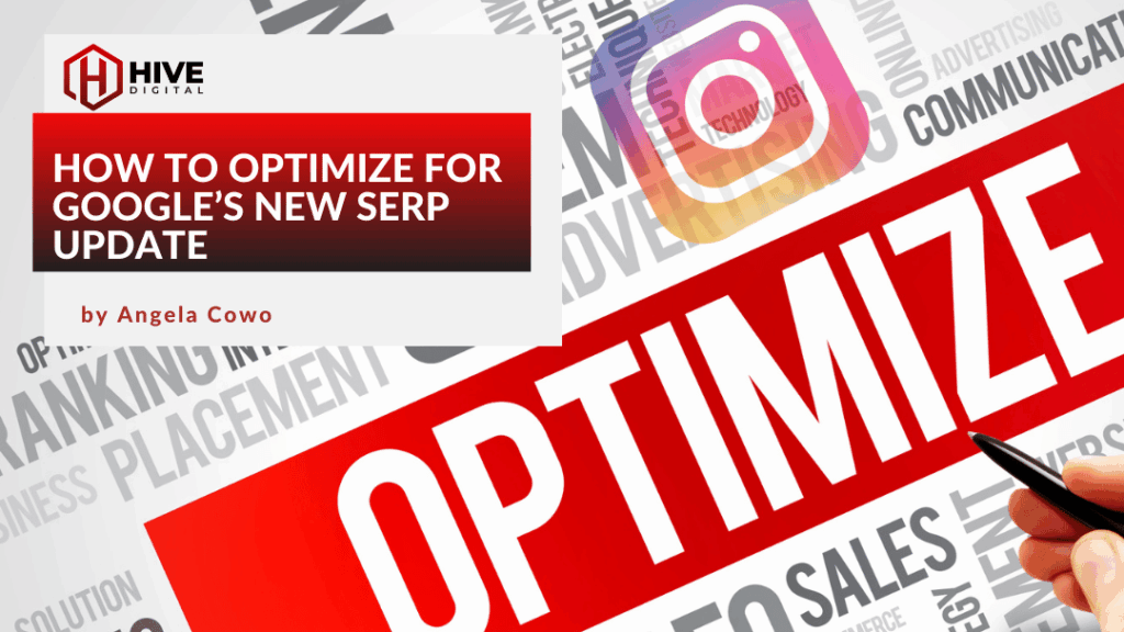 Optimize banner with instagram logo