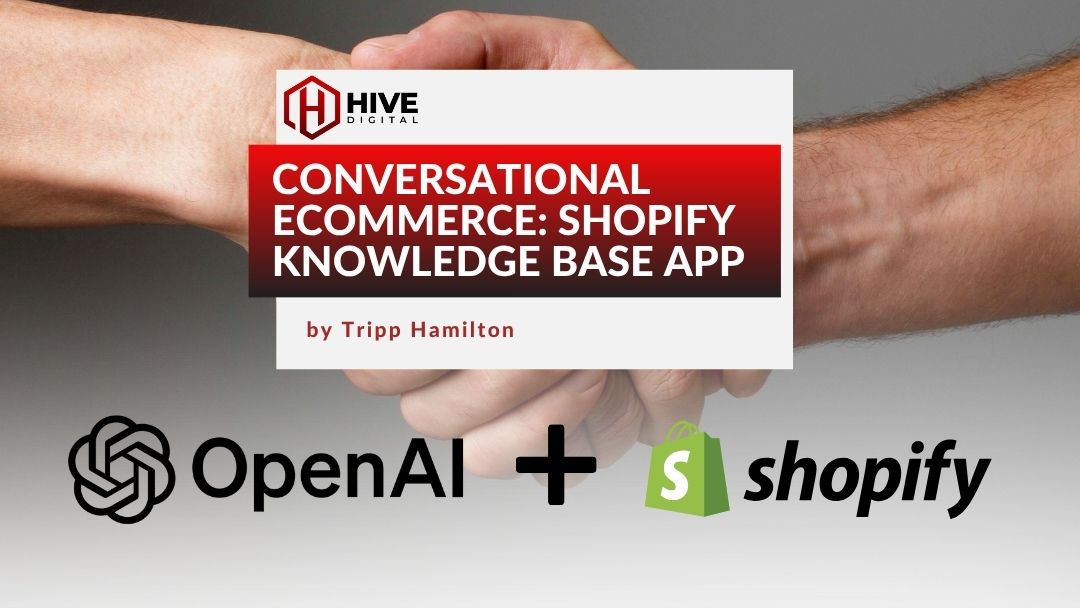 OpenAI and Shopify shaking hands