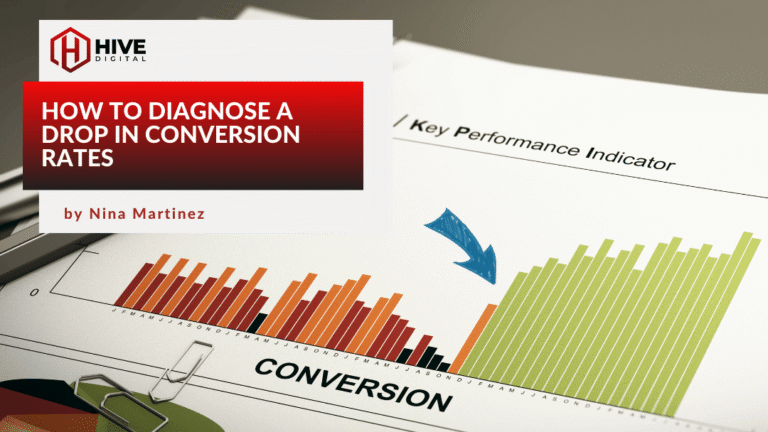 Conversion rates are dropping graph