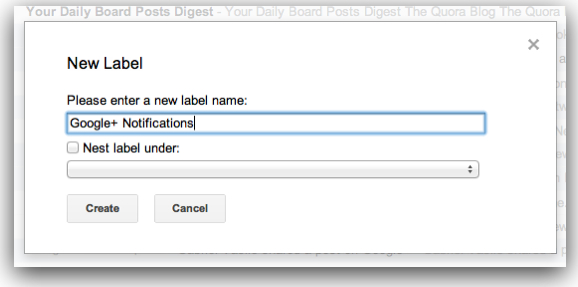 Gmail create label dialog box