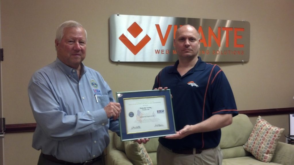 Malcolm Young Virante Patriotic Employer Award