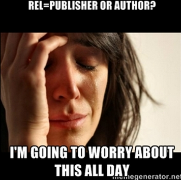 rel=publisher vs rel=author