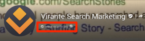 Google Plus Page verification checkmark